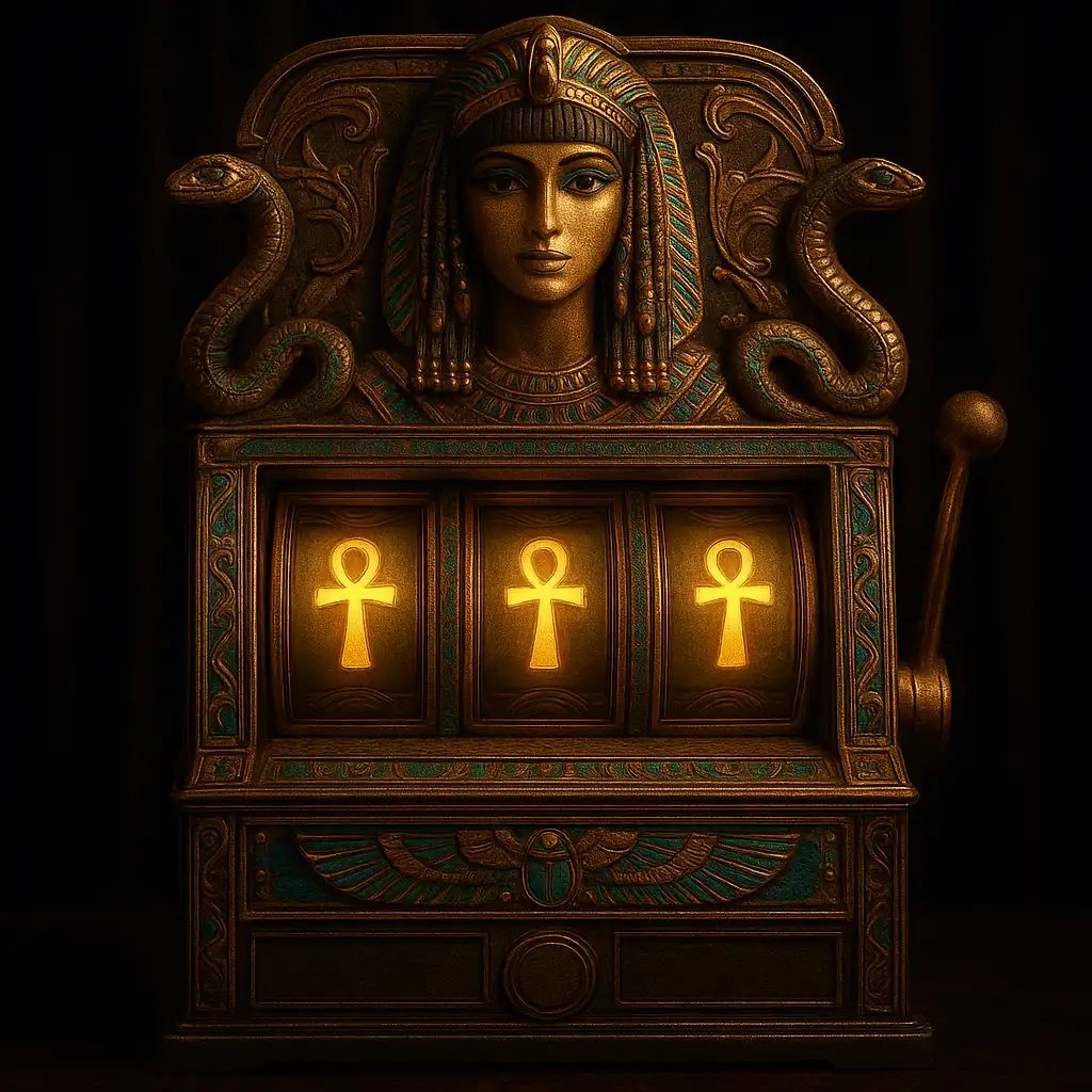 The Asp of Cleopatra slot game thumbnail at Luckzie Casino