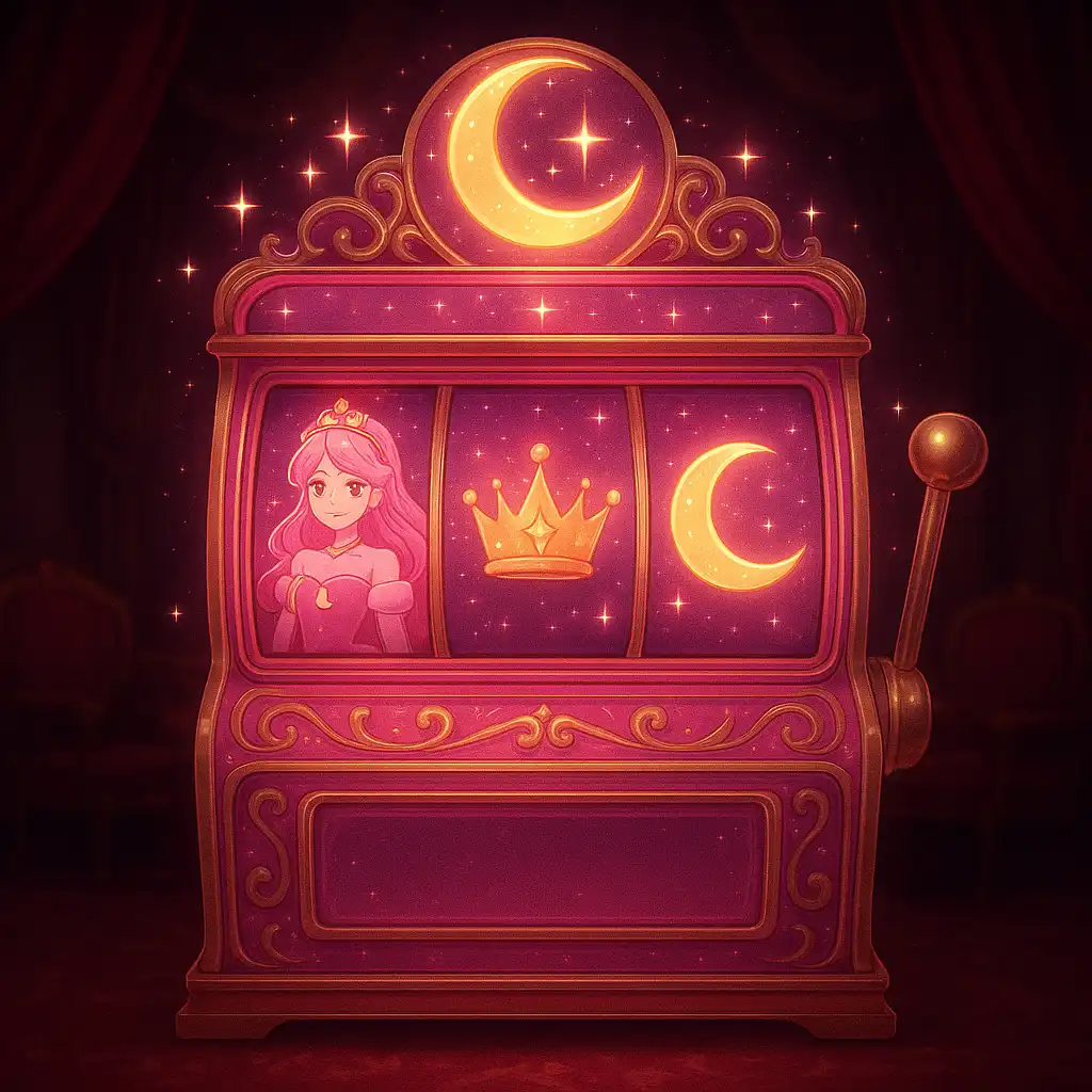 Moon Princess 100 slot game thumbnail at Luckzie Casino